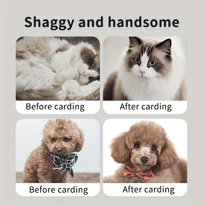 Self Cleaning Dog Brush One Button Automatic Pet Hair Remover Grooming Massage Comb For Cats Dogs Pet Supplies