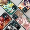 1PC Anime Bakugo Katsuki Matte Transparent Phone Cover For iPhone Case 16 15 14 13 12 11 Pro Max X XS Max Plus