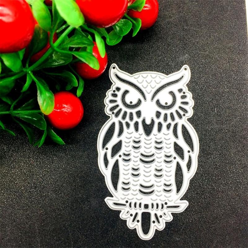 Animal Owl Metal Cutting Dies for Card Making Scrapbooking Paper DIY Template
