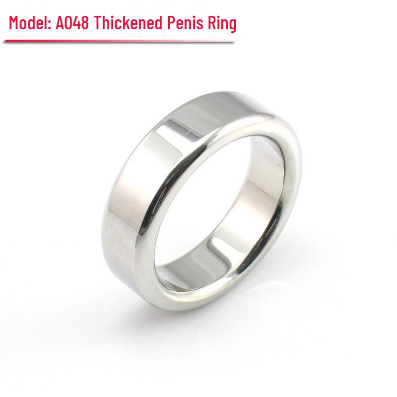 Stainless Steel Chastity & Penis Ring - Intimate Toys for Passionate Couples