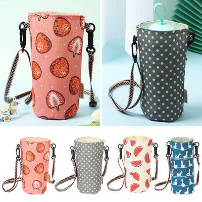 Outdoor Anti-Hot Portable Carrier Cup Pouch Cup Sleeve Mug Holder Beverage Bag Water Bottle Bag