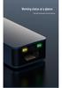2.5G USB-C Network Card, 3.1 to 2.5G Ethernet Adapter, 2500M High-Speed Data Transmission.