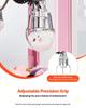 Claw Crane Machine, Medium-Sized Arcade Game Machine with Light & Sound, Adjustable Steel Claws, Precise Toy Candy Grabber Prize Dispenser Vending