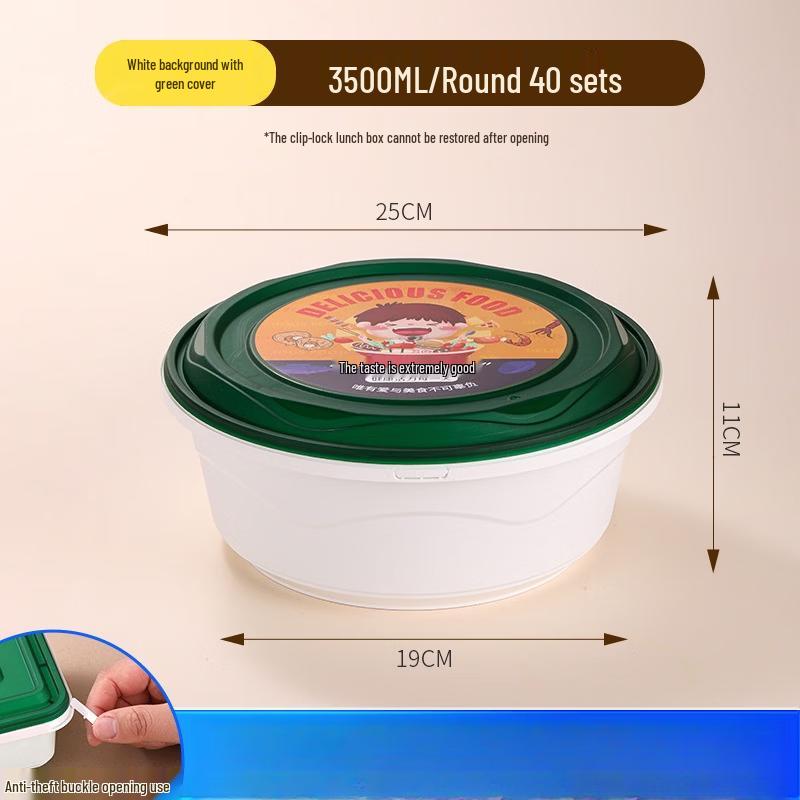 Xihe Disposable Anti-theft Takeaway Food Container