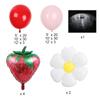 Strawberry Party Decoration Balloon Garland Kit for Girls 1st 2nd Birthday Party Supplies Strawberry Theme Decoration
