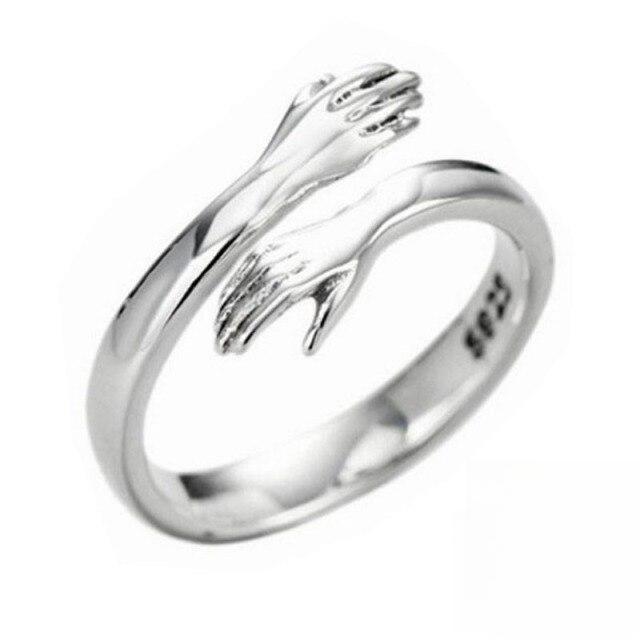 

Модное золотое кольцо, ювелирное изделие высокого класса с регулируемым размером, антикварное кольцо, ручное кольцо, женское Kofo Resizable серебряный