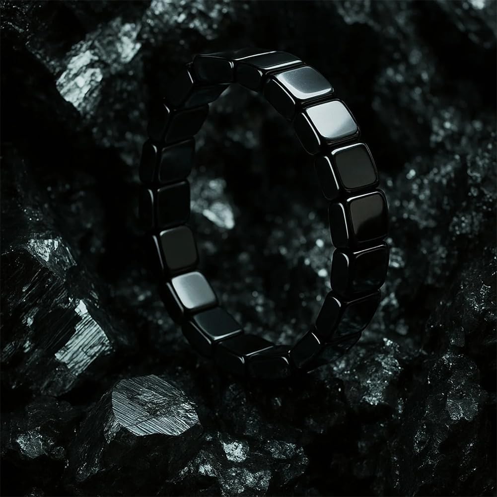 Hematiet Armband Voor Mannen Herwin Je Scherpte Zelfvertrouwen Natuursteen Kralen Stretch Genezende Armbanden Inspirerende Sieraden