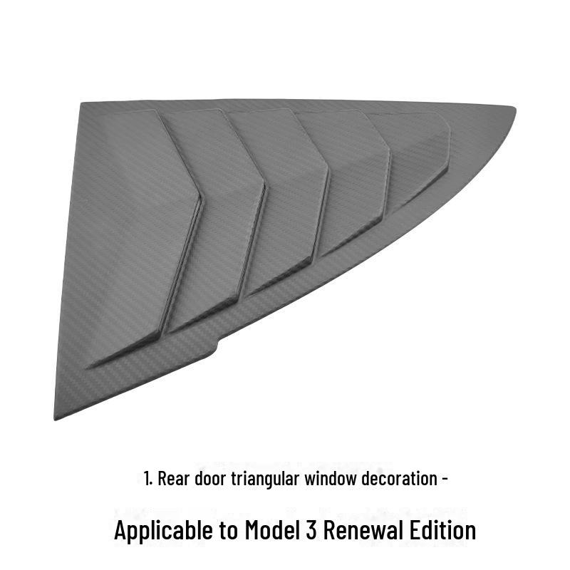 Tesla Model 3 Carbon Fiber Dashboard Patch – Highland 3 Full Car Accessory