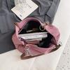 Nylon Einfarbige Große Kapazität Tragetasche Mode Kette Ein Schultertasche Damen Minimalistisch Pendlertasche Premium