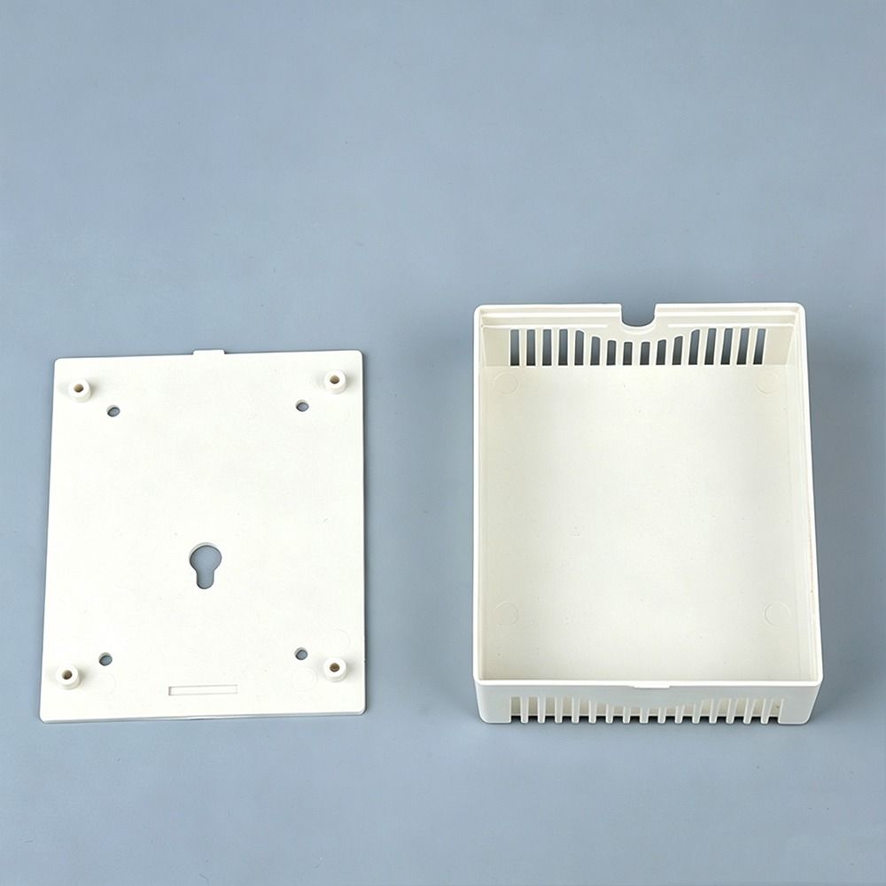 Black&White Junction Box Plastic Electric Power Supply Case DIY Housing Instrument Case