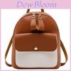 Stylish Mini Backpack For Women And Girls Pu Leather School Bag With Adjustable Straps