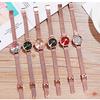 Gradual Change Literal Women'S Watch Small Dial Mesh Belt Women'S Watch Fashionable Simple Versatile Women