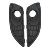 1 Pair Front Bumper Fog Lamp Grille D2BZ15266CB Fog Light Cover Replacement for Ford Fiesta JA8