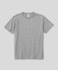 Peulinteuseuta 14-Count 7.4Oz Heavyweight Round Overfit Plain Short Sleeve T-Shirt - Gray