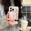Unisex Cherry Keychain Adornment Trendy Alloy Cherry Key Rings Portable Keychain Pendant Charm for Bags Purses