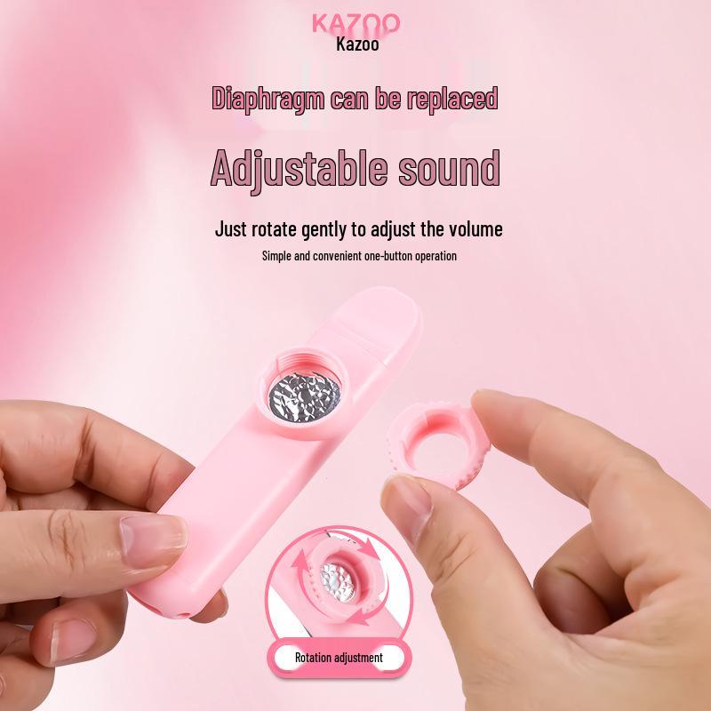 Beginner Kazoo Whistle: Easy-to-Learn Mouth Flute for Professional Sound In a Compact Design