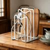 Kitchen Multifunctional Pot Cover Rack, Kitchenware Filter Storage Rack, Cutting Board Storage Rack, Cutting Board Rack, Material