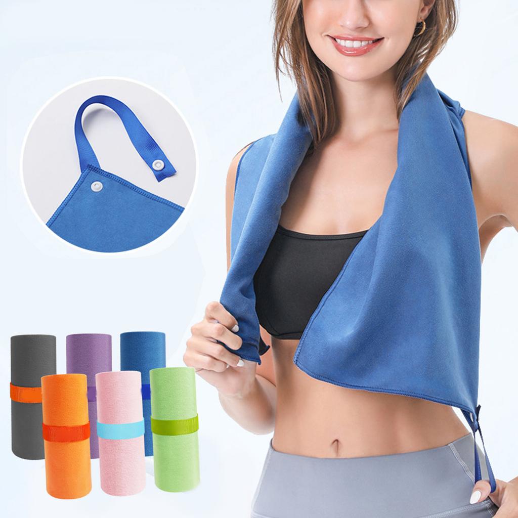 Quick Drying Towel Microfiber Travel Towel Super Absorbent Sports Towel for Camping Beach Gym Backpacking Swimming Running