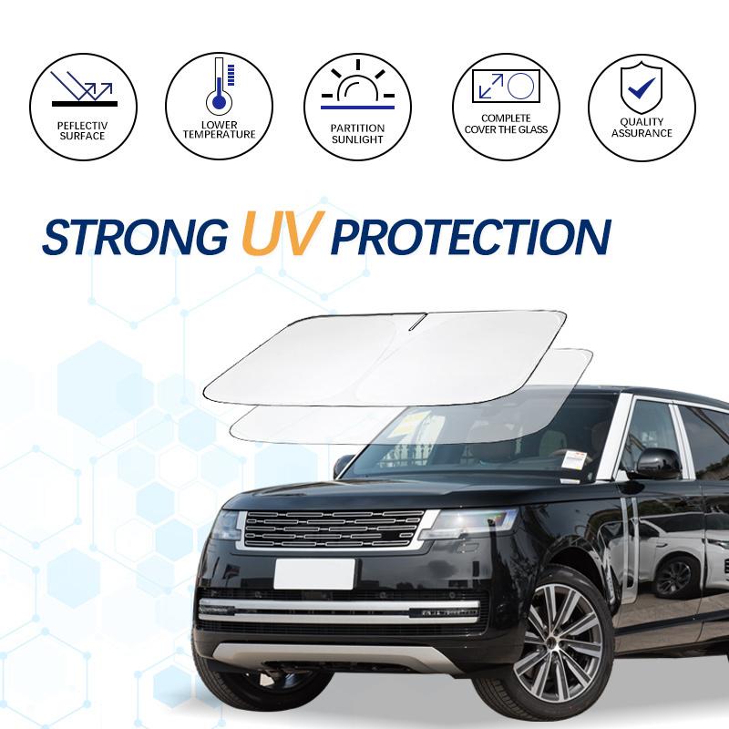 Voor Land Rover Range Rover L405 L322 L460 P400E Voorruit Zonnescherm Zonneklep Beschermer Opvouwbaar Blokkeert UV-stralen