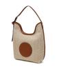 Athe Vanessabruno [Ecole] Brown Beige Ecole Raffia Shoulder Bag Aaba6E821W2