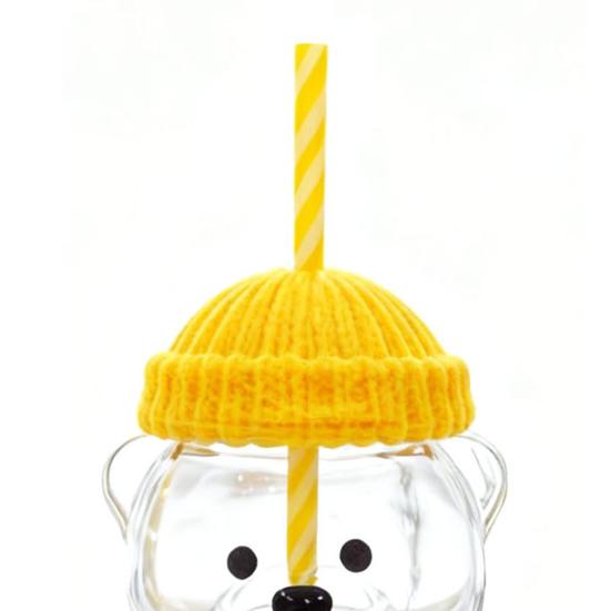 Bjørn Drikkekopp Søt Kaffekopp 20oz Morsomme Glasskopper for Kaffe Melk Te Juice Varmebestandig Glass for Selskaper Hjemmekontor