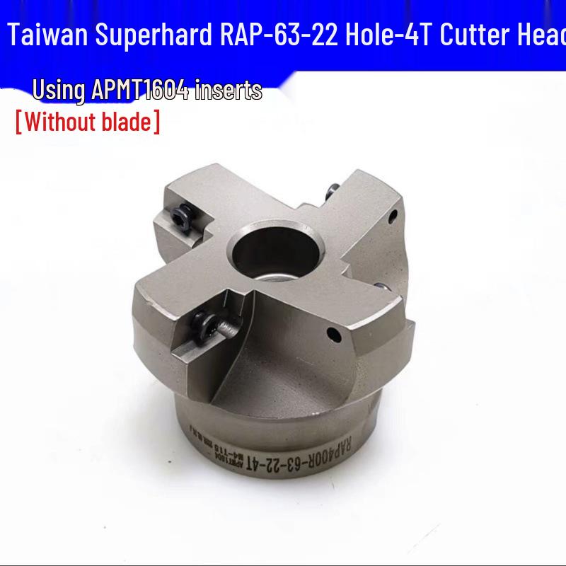 75° CNC Horizontal End Face Milling Cutter Head RAP400R (50/63/80/100/125/160).