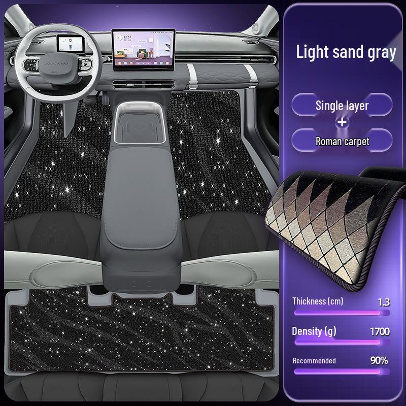 Eco-Friendly Waterproof & Dustproof Floor Mats for Nano 01 Cars