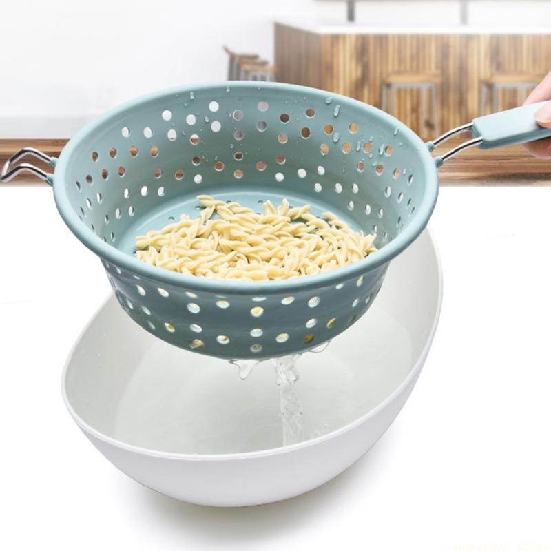 QX2E Grades Silicone Strainer Heat Resistant Up To 200C Safe For Cooking