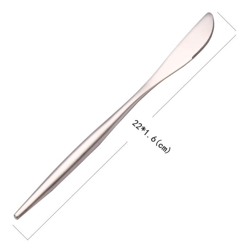Family Dinner Set Wedding Stainless Steel Dinner Knife Fork Spoon Silverware Set