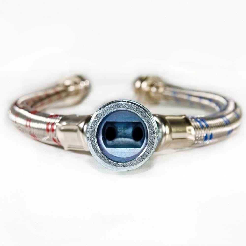 Leak-proof Washing Machine Hoses Stainless Steel Hose Splitter Hose Y Connector  Outdoor Faucets