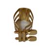 Double Screw Adjust Brasses Alto Saxophone Mouthpiece Ligature Clip Climp Saxophone Fastener Clip For Alto/Tenors
