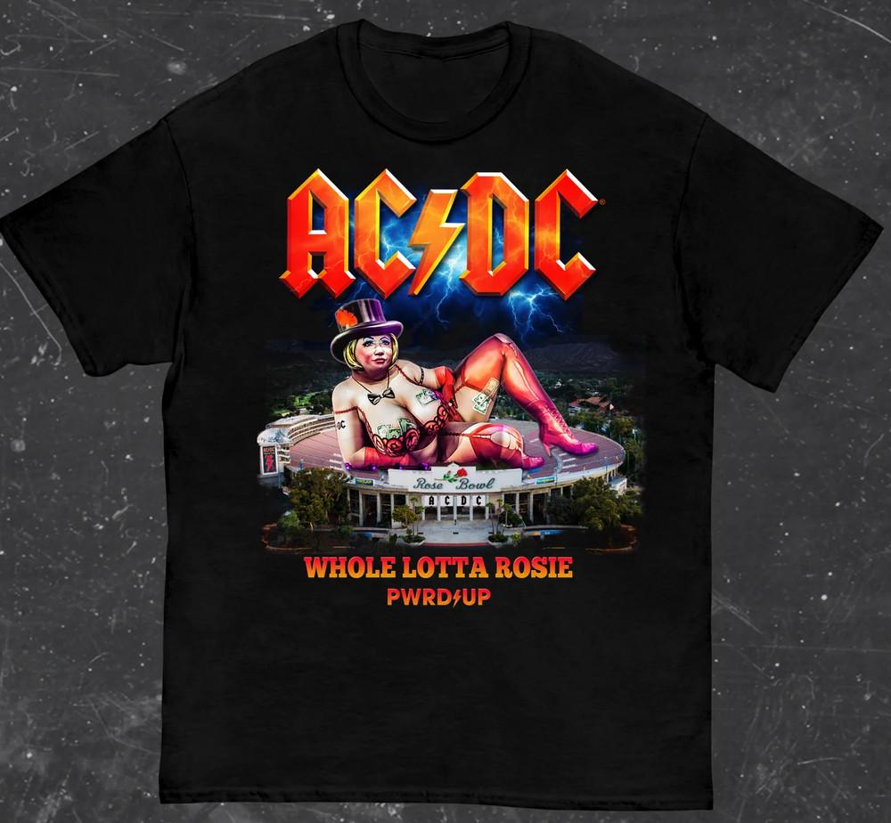 New AC DC Rock and Roll Shirt S-234XL Gift Family Black D905 Unisex T-Shirt