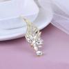 Creative Angel Feather Brooch Retro Romantic Pin Elegant Charm Jewelry Accessories Party Birthday Festival Gift Souvenir Trend