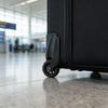 1 Coppia di Ruote Direzionali Integrate Pratiche per Valigie Montaggio Universale Facile Installazione e Funzionamento Silenzioso
