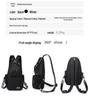 2024 Women's Fashion Water-Repellent Multifunctional Chest Bag