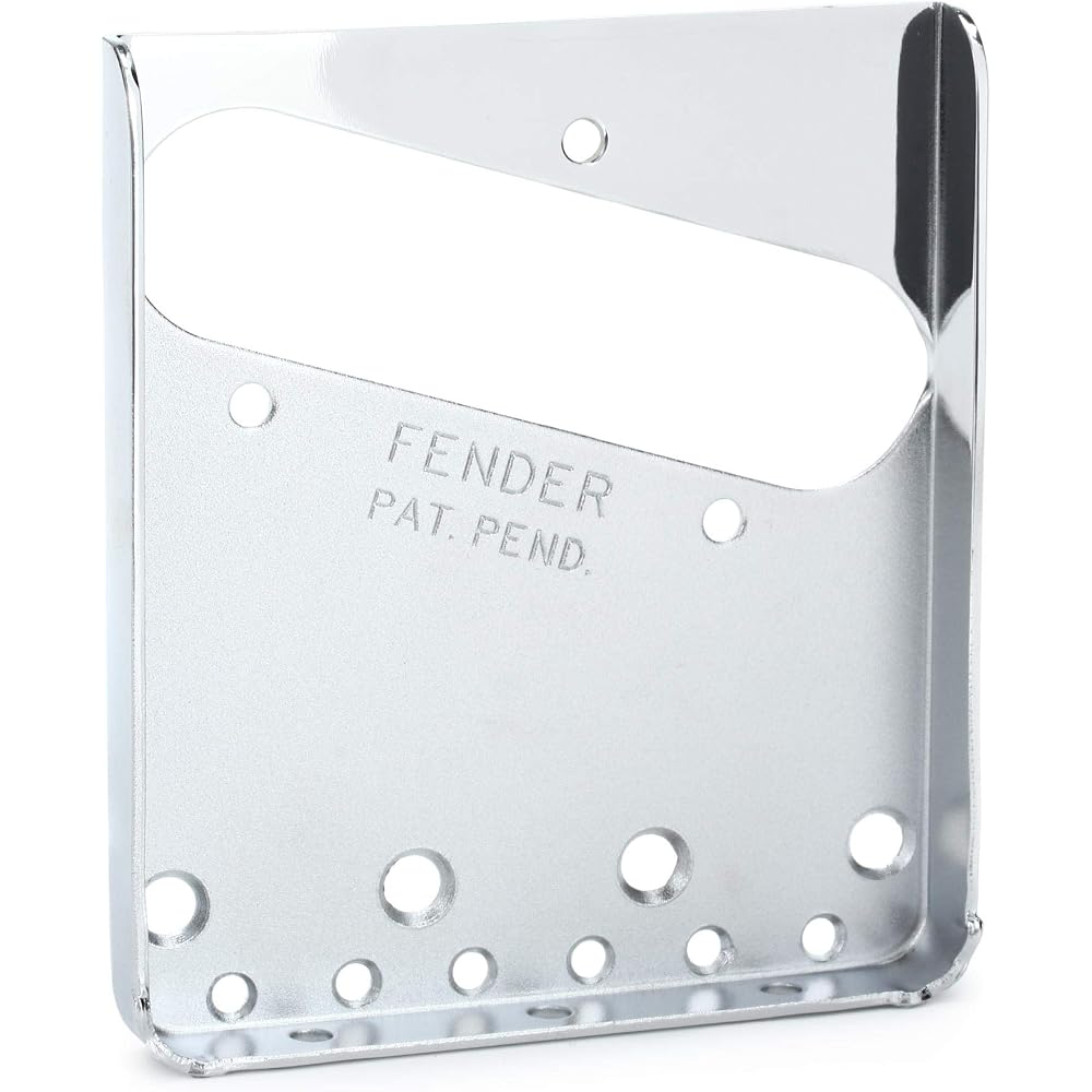 Fender American Vintage 3-Saddle Telecaster Bridge Plate Chrome Bridge Plate