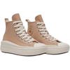 Converse Chuck Taylor All Star Move High GS Warm Quarry Kids Sneakers Cream Egret A09261C