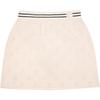 New MLB Casual Short Skirts Women's Cream 3FSKM0344-43CRS
