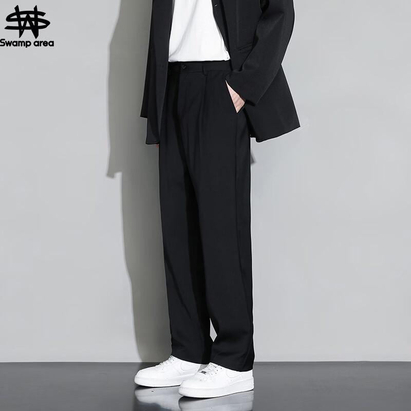 SWAMP AREA Men s Straight-Leg Casual Trousers KS819 2XL