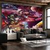 Demon Slayer Wall Tapestry Aesthetic Wall Hanging Printed Fabric Blanket Decorative Tapestries For Bedroom Living Room Home Decor
