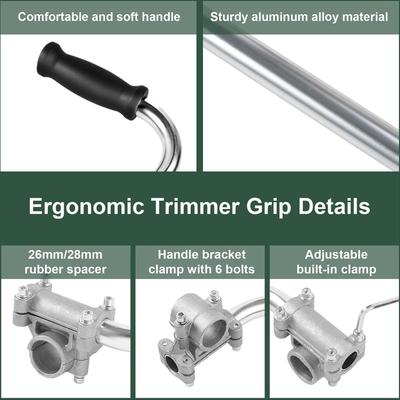 BHBL 2PCS Weed Eater Handle - String Trimmer Handle, Ergonomic Trimmer Grip, Weedeater Handle with Bracket Clamp