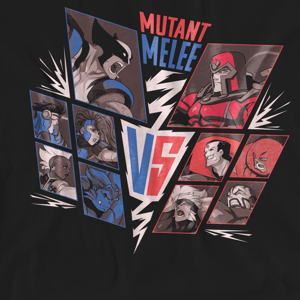 X-Men T-shirt Mutant Melee Unisexe Adulte