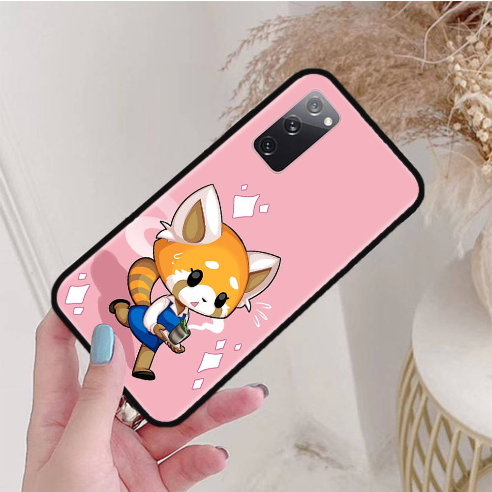 Black Case for Xiaomi Poco X6 X4 M5 M6 F5 F6 C65 C55 C50 C51 C40 Pro Redmi 14C A3X 13C 12C 11T 10A 9C Note 7 6 8A Plus L-25 Aggretsuko