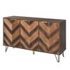 Home Storage Cabinet Sideboard Exclusive Sideboard with Three Doors Stylish Details And Generous Space. Side Panel Door Made of Solid Wood Veneer