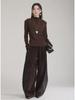 Maillard Women's Wide-Leg Velvet-Lined Sports Sweatpants for Autumn/Winter