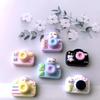 3D Cartoon DIY Resin Accessories: Cat Camera, Cream Glue Hair Clips, Shoe Buckles, Keychains, Pendants