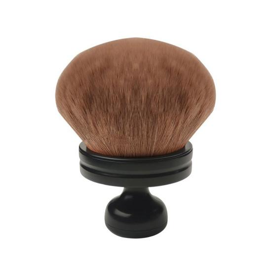 Razítková štětka na make-up Víceúčelová aplikační štětka na samoopalovací přípravek Přenosná syntetická na tekutý make-up Sypký pudr Oční stíny Tvářenka Opalovací mléko Obličej Tělo