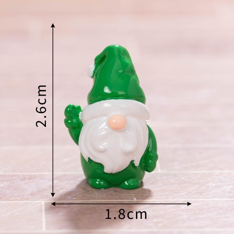 

New Christmas dwarfs Easter decorations accessories micro landscape DIY resin handicrafts car small ornaments Christmas Dwarf