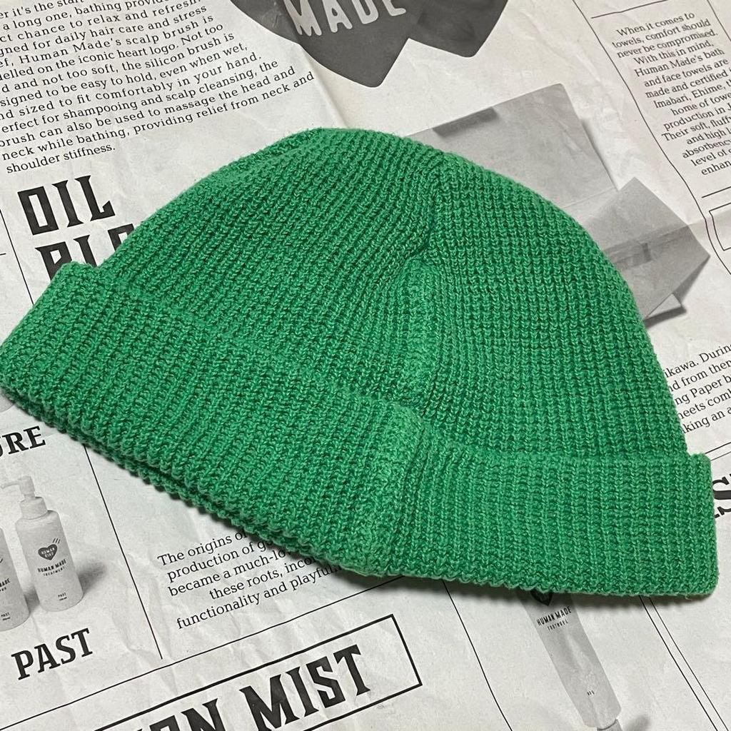 Used Very good conditionHuman Made Hat Waffle Beanie Green Green