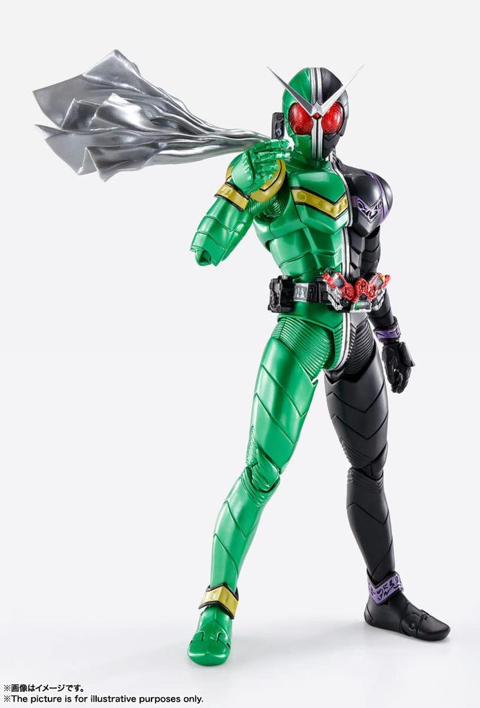 TAMASHII NATIONS Kamen Rider W Cyclone Joker Futo Detective Animation Commemoration 145mm Painted Movable Figure S.H.Figuarts (Shinkocho Seiho)